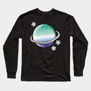 Gay Pride Planet Long Sleeve T-Shirt